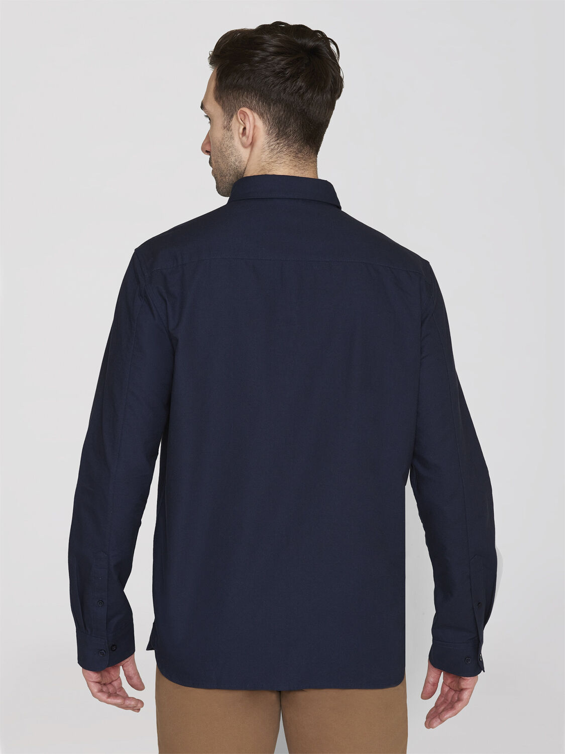 Harald Small owl oxford regular fit shirt - GOTS/Vegan