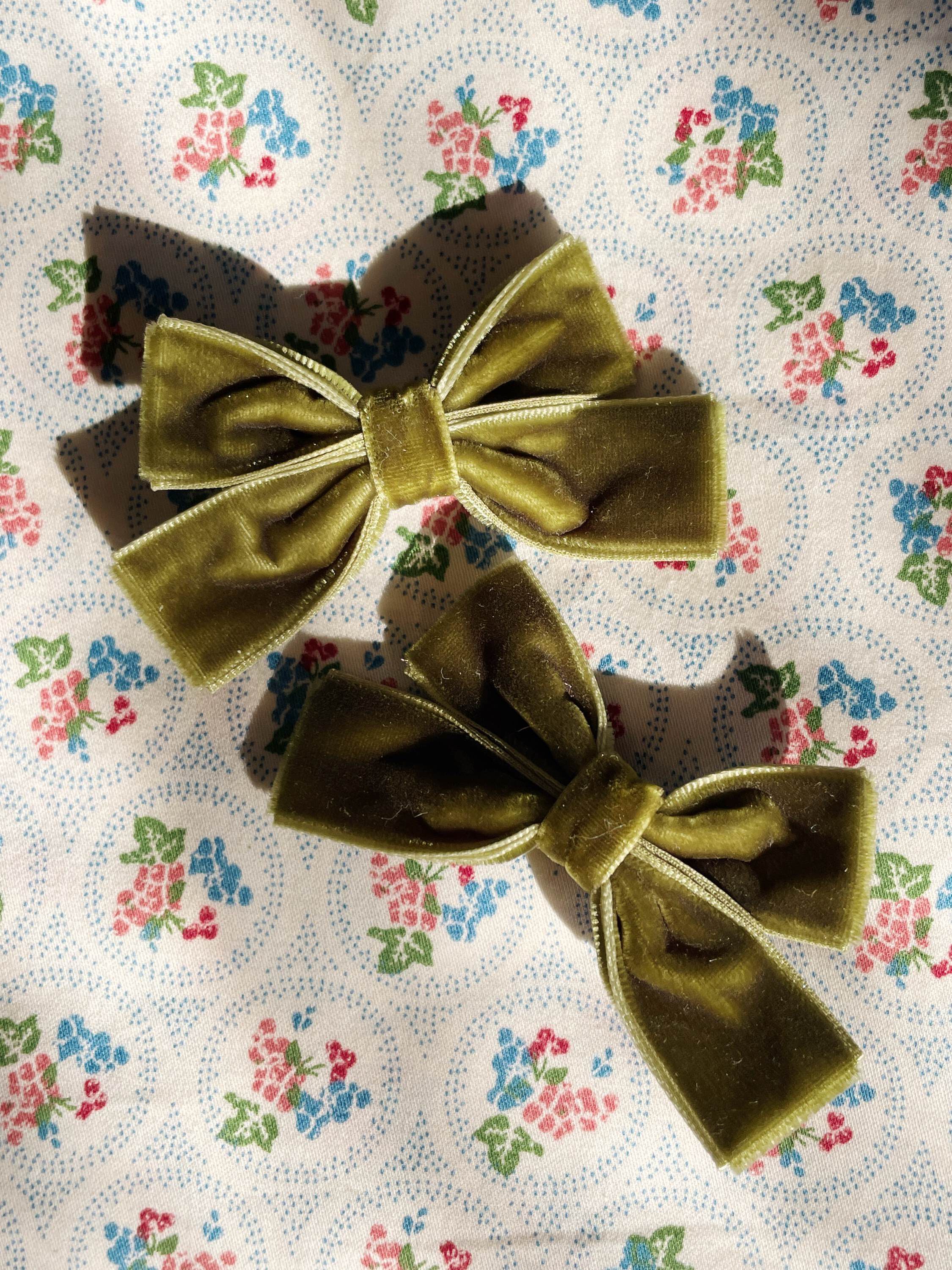 6 PACK MICKI BOW HAIR CLIPS