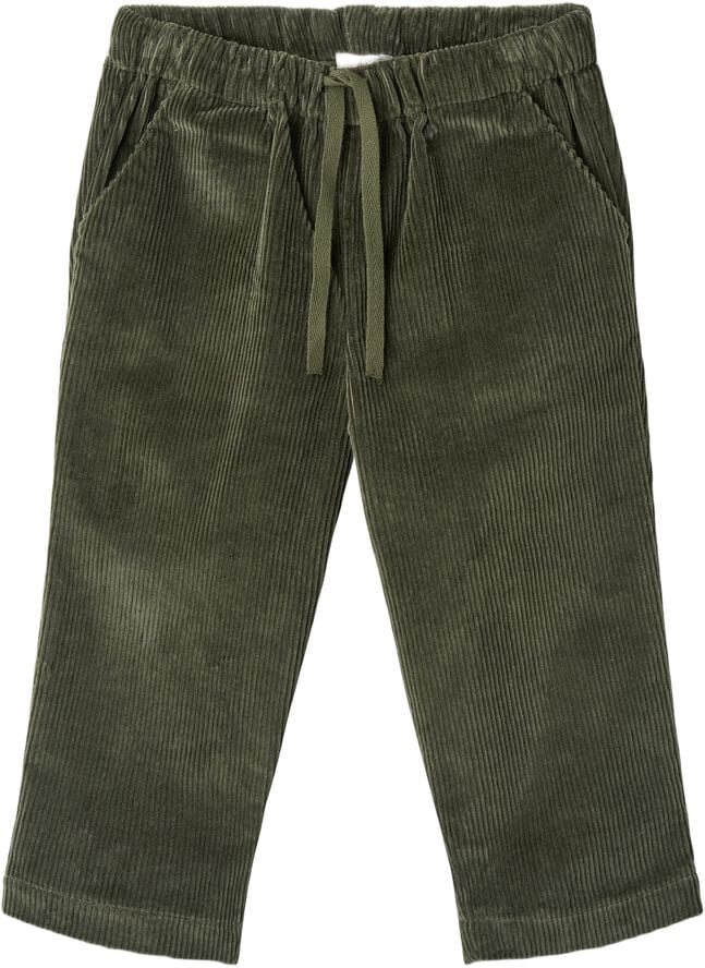 CORDUROY PANT W. ADJ. WAIST
