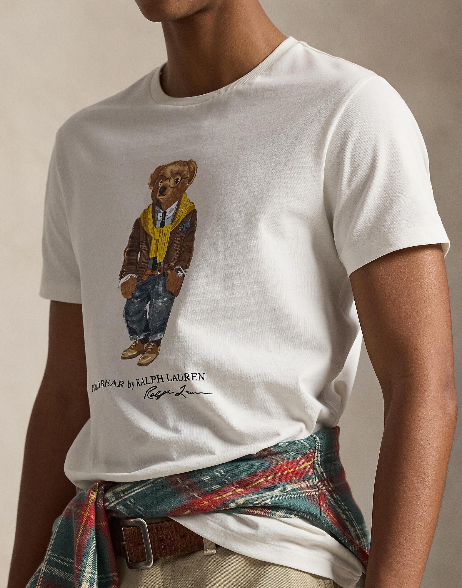 Custom Slim Fit Polo Bear Jersey T-Shirt