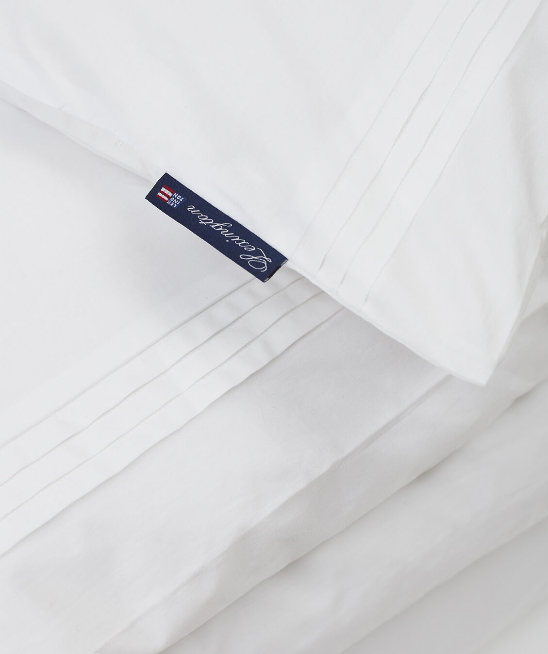 Deco Pleats Egyptian Cotton Poplin Duvet Cover