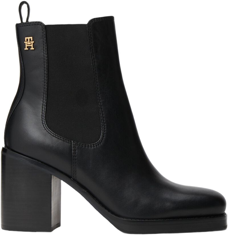 Square Toe Chelsea High Block Hl
