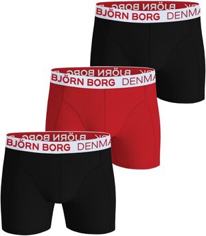 COTTON STRETCH BOXER DENMARK 3p