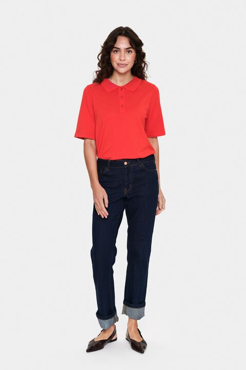 MilaSZ Polo SS Pullover