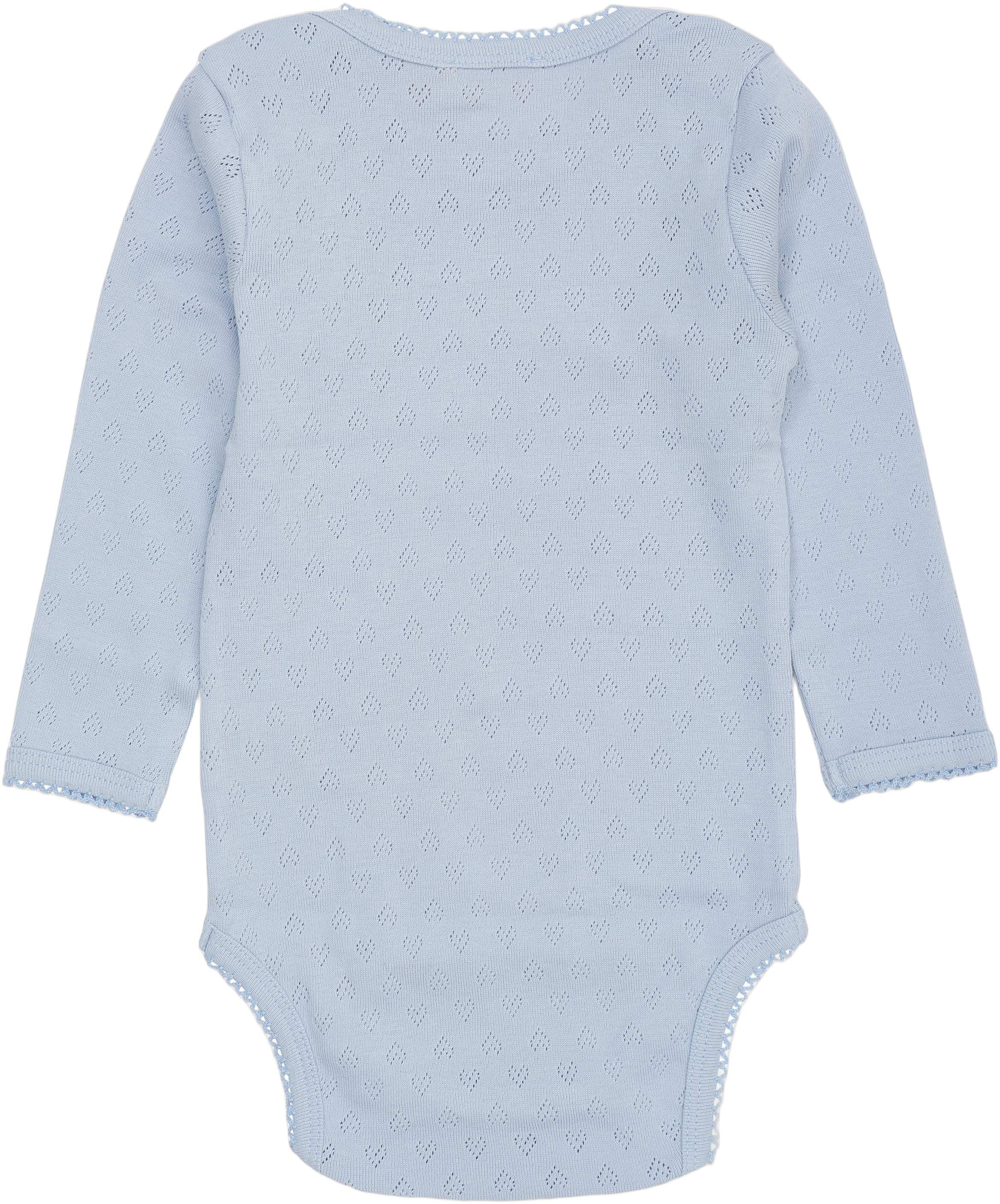 POINTELLE HEART LAPNECK BODY LS