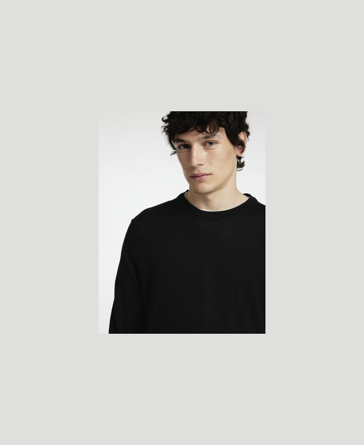 SLHTRAY LS KNIT MERINO CREW NECK NO