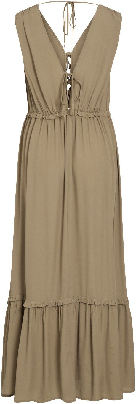 ROUNOLAN S/L MAXI DRESS