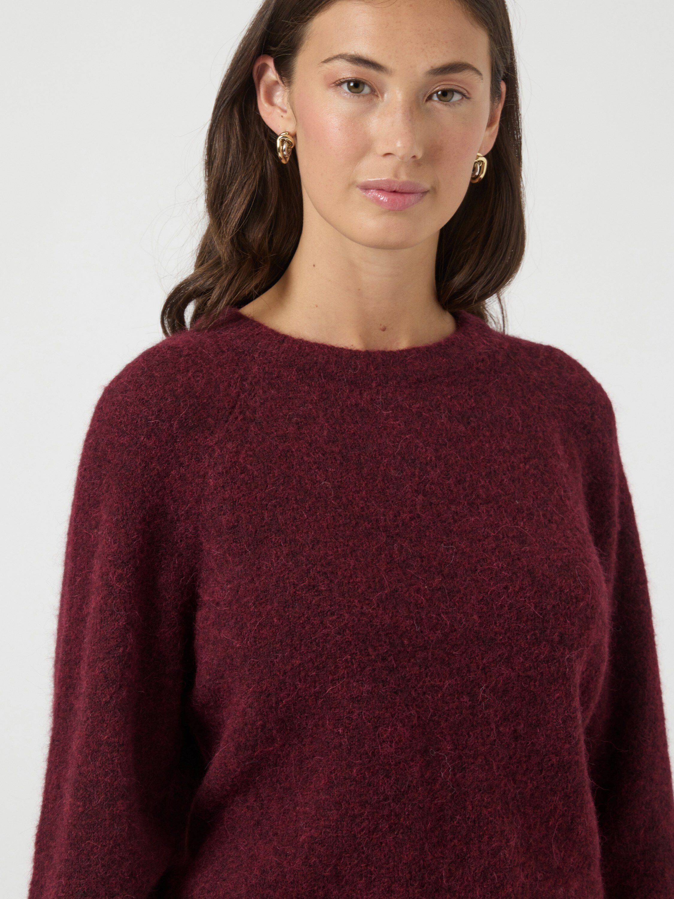 YASJOHI LS WOOL KNIT PULLOVER S. NO