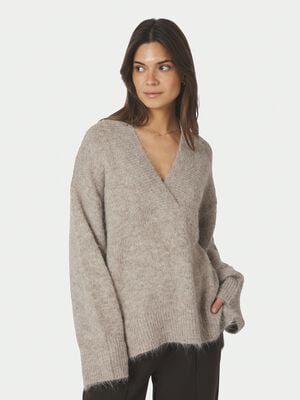 Melli Fluffy Knit Blouse