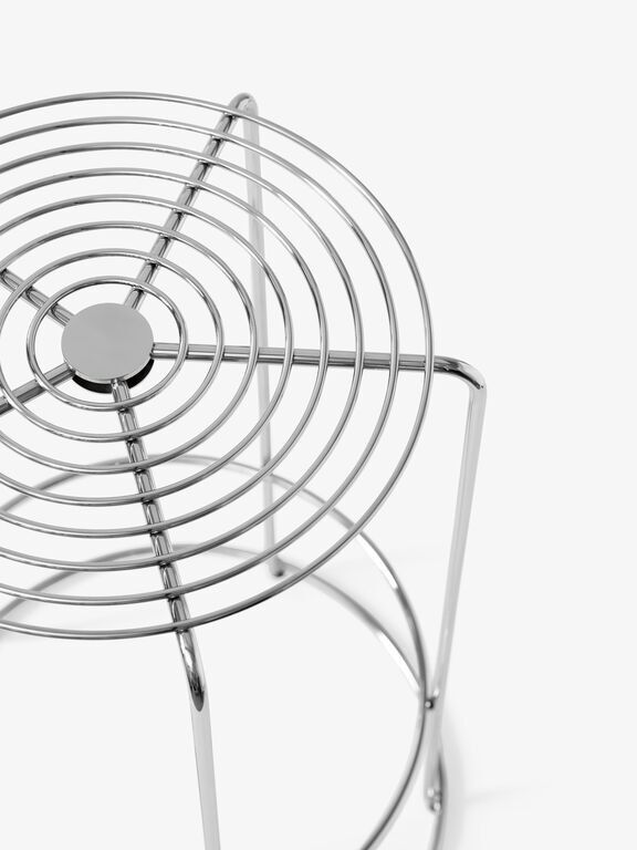 Wire Counter Stool VP15 Stainless steel