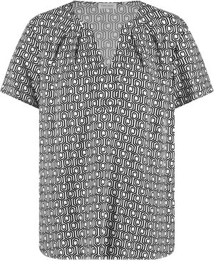 BLOUSE 1/2 SLEEVE