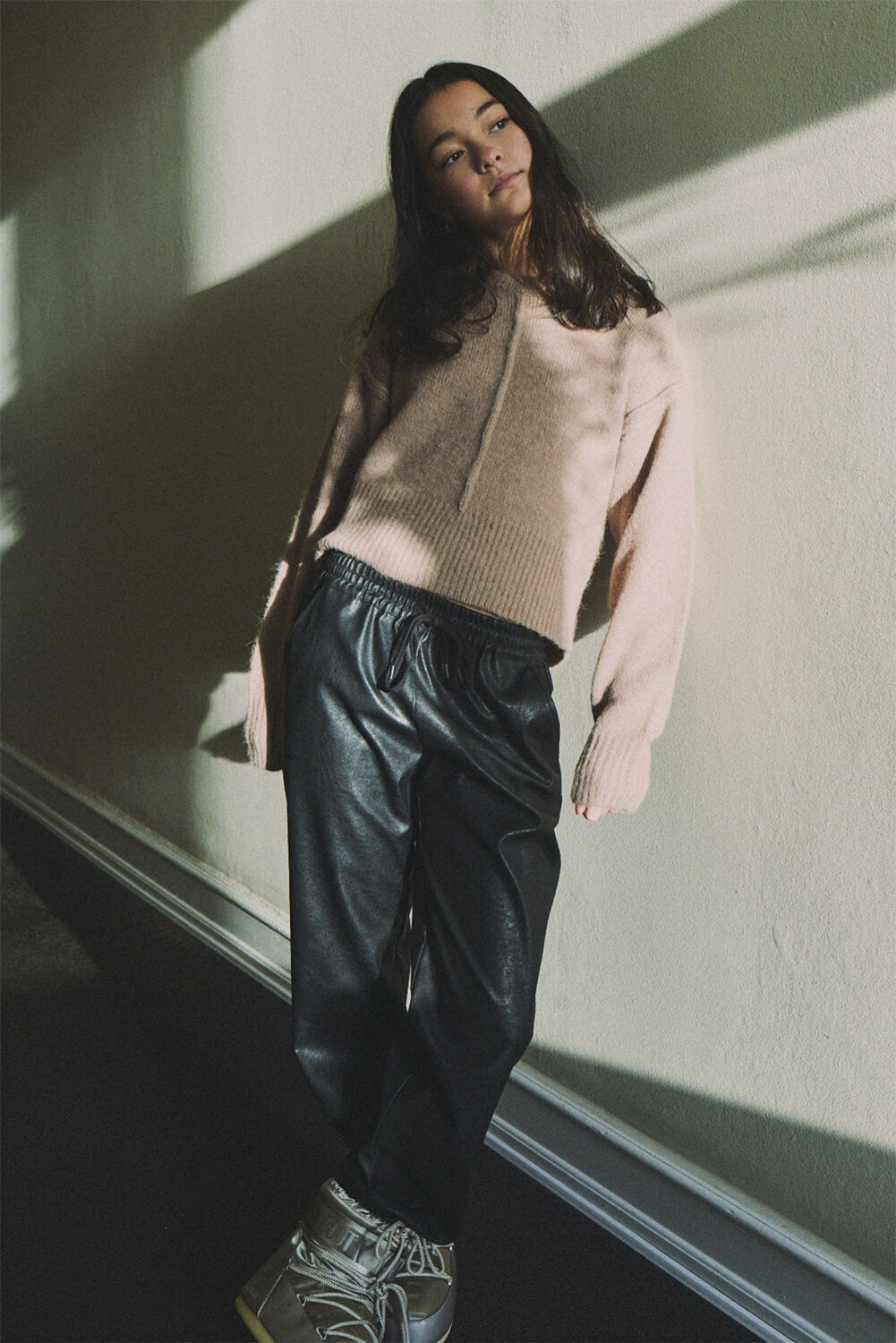 G Verona Cropped Seam Knit