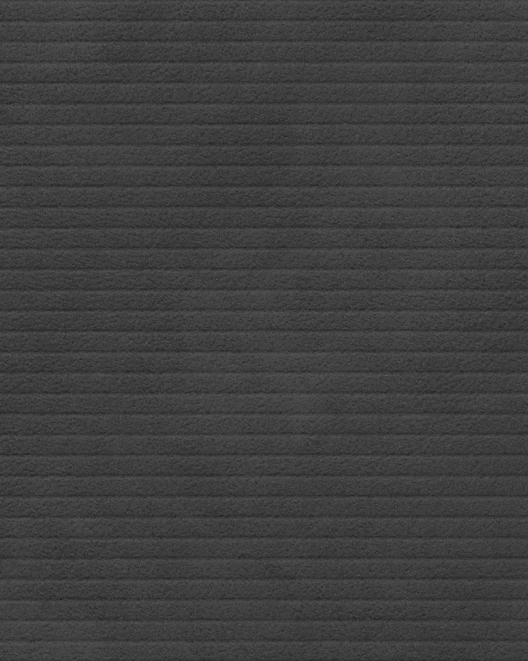 Table Mat Square L Corduroy Black