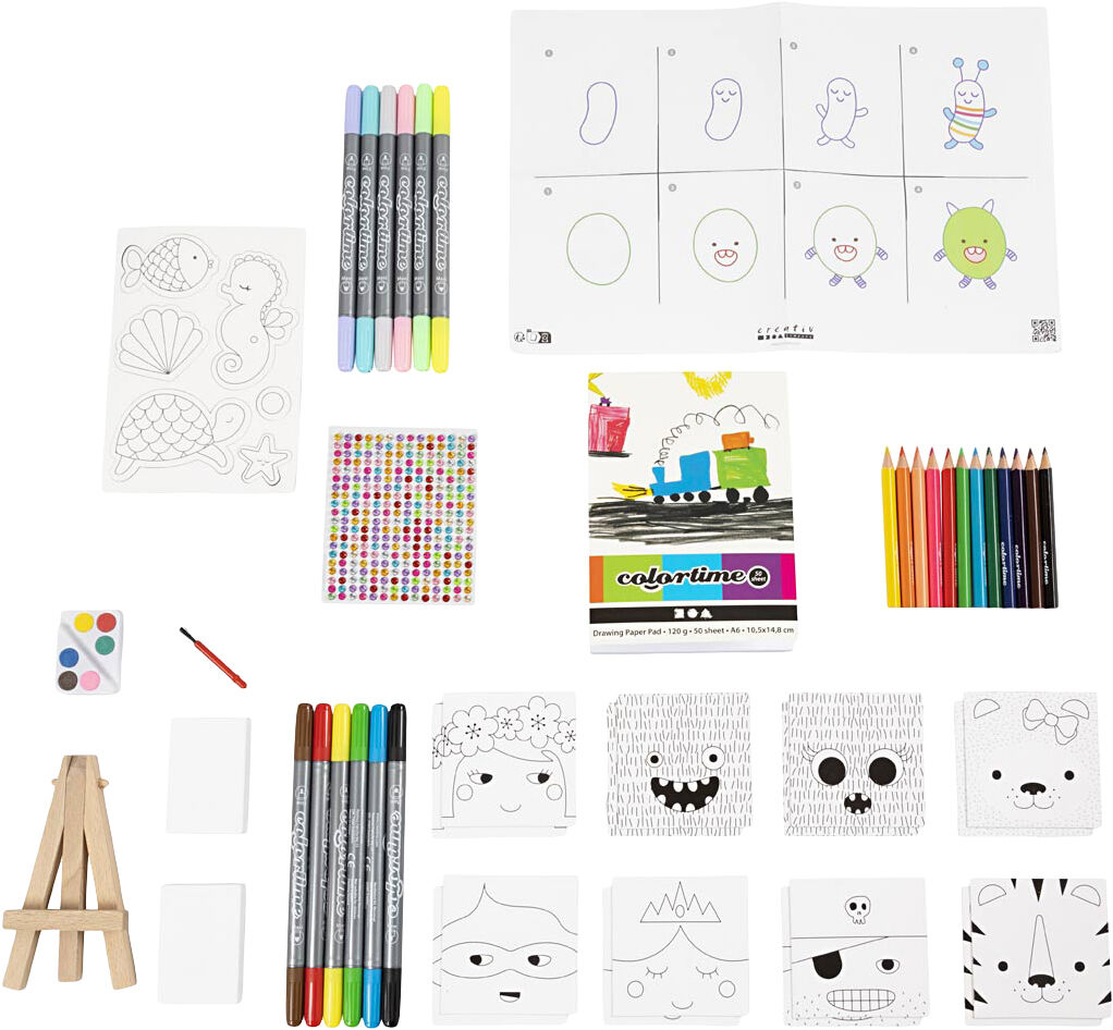 Adventskalender Tegne, Tegne