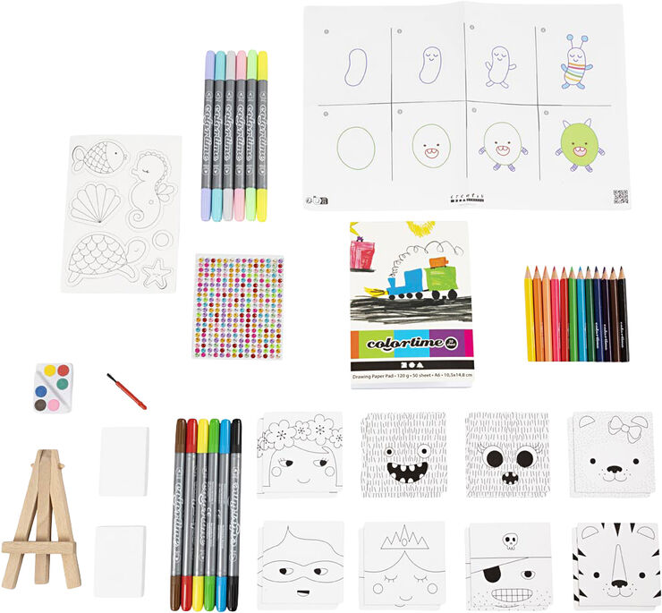 Adventskalender Tegne, Tegne