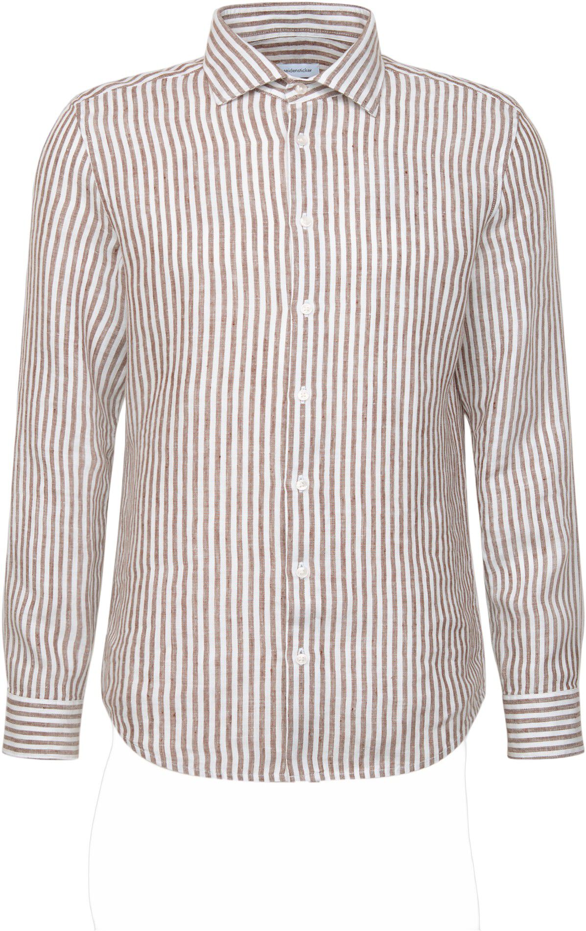 Linen shirt Slim 1/1 Kent-Collar Stripes