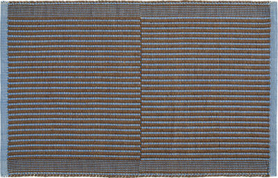 Tapis Mat-60 x 95-Chestnut and blue