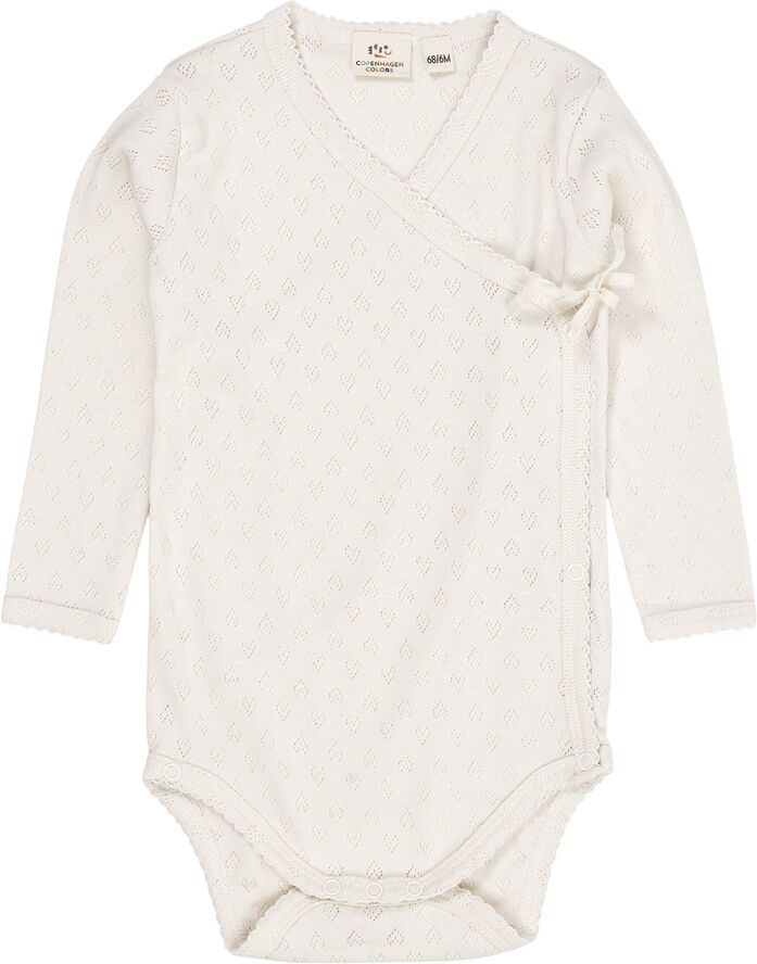 POINTELLE HEART CROSSOVER BODY LS