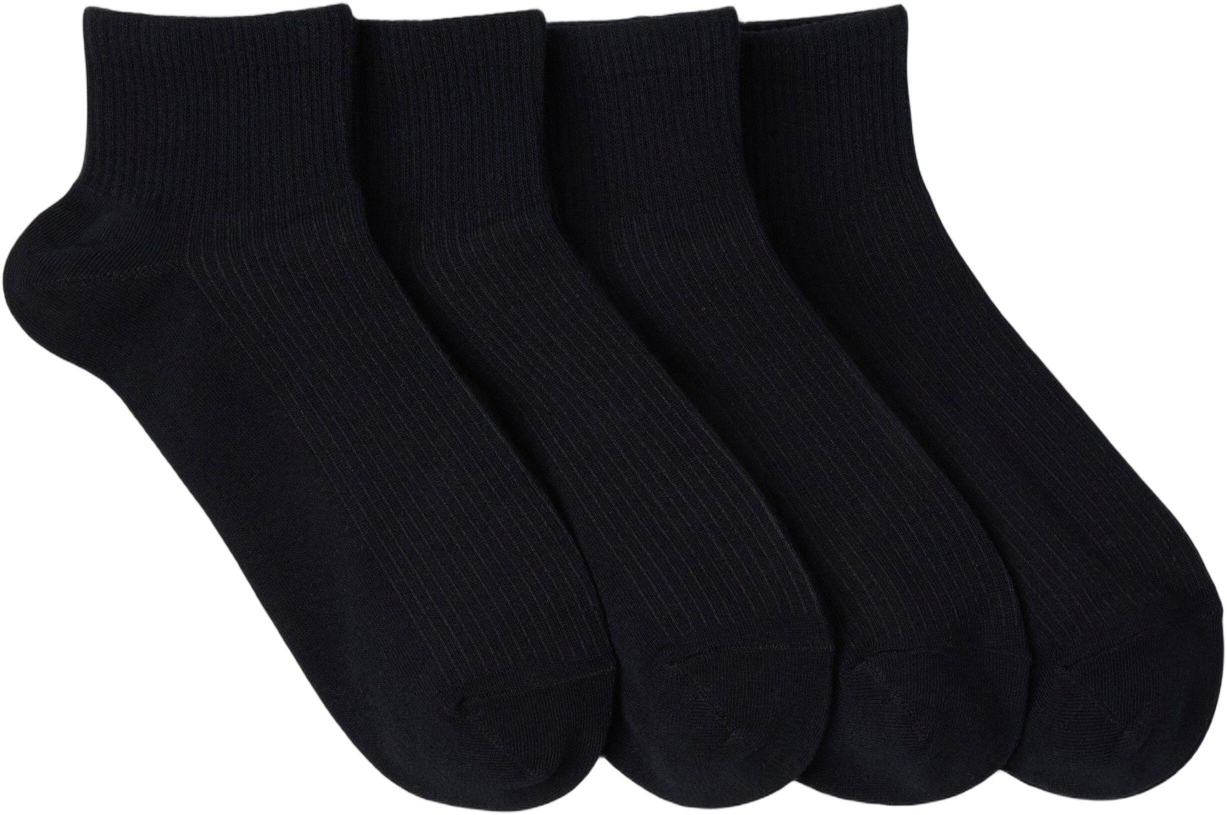 High ankle socks in soft cotton ble