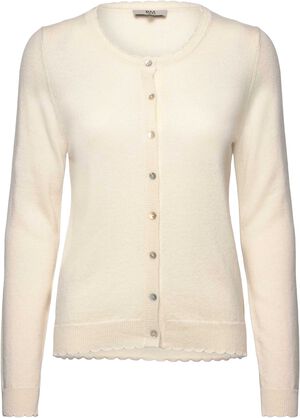 RMWSofia Wool LS Scallop Edge Short Cardigan
