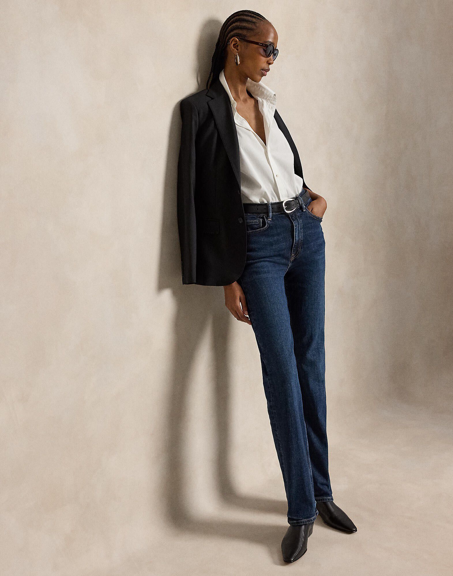 High-Rise Straight Jean