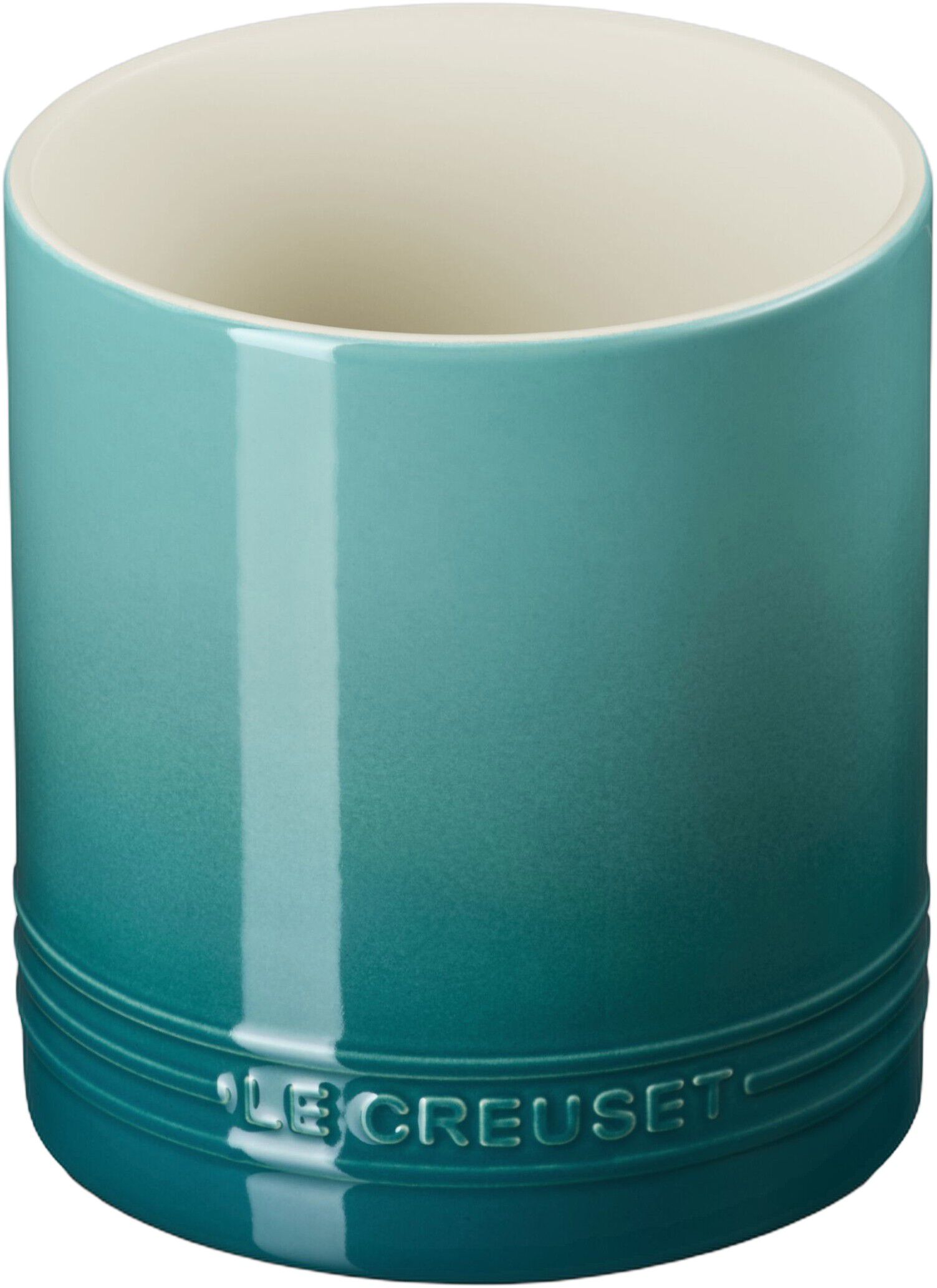 Le Creuset Signature stent&oslash;j bestik- og redskabskrukke 1. 1L Bleu Rivi