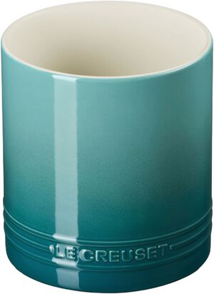 Le Creuset Signature stent&oslash;j bestik- og redskabskrukke 1. 1L Bleu Rivi