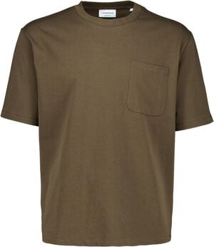 O-neck oversized cropped S/S