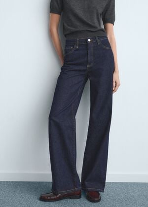 Danila high-waisted wide-leg jeans