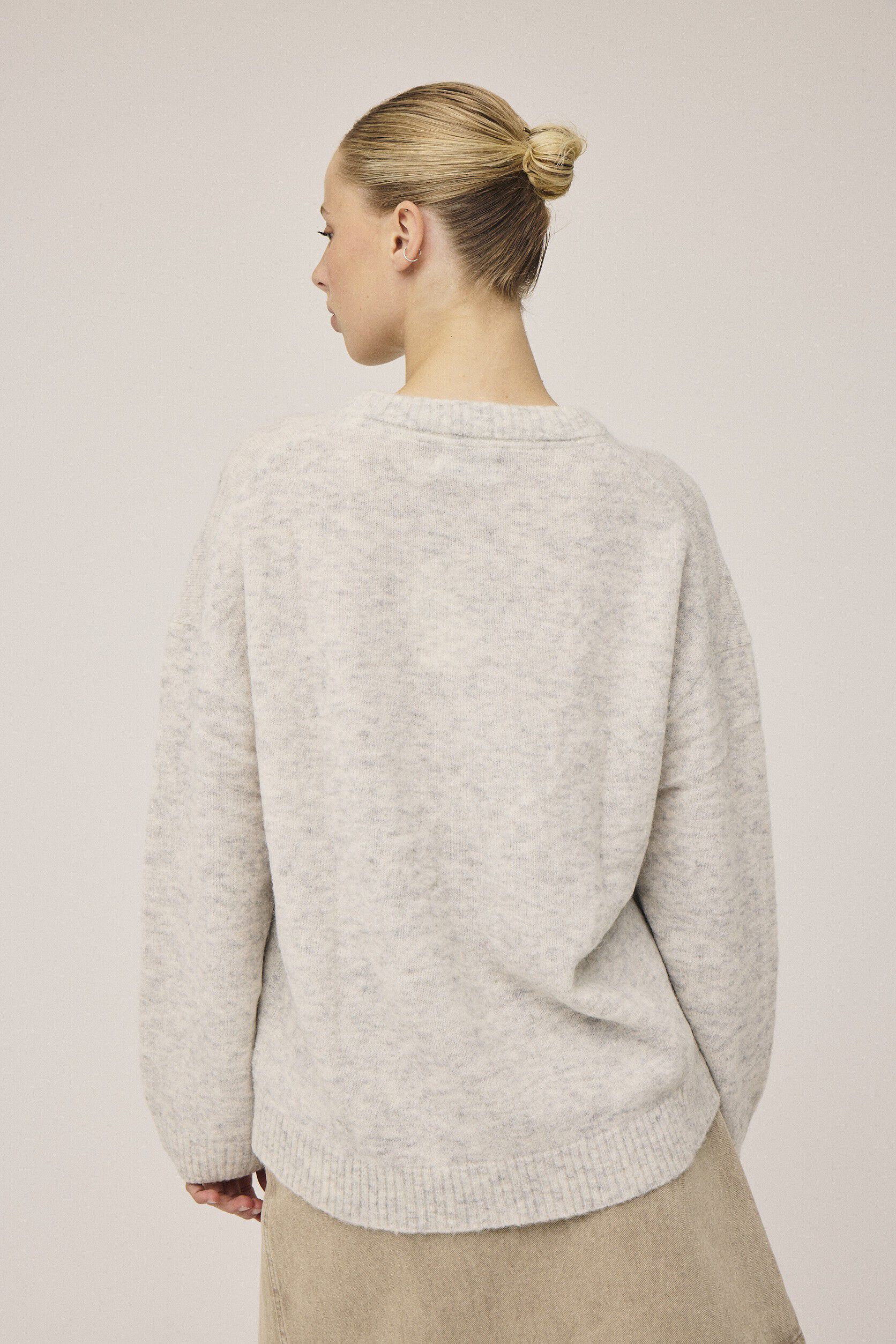 Cindi 8 Striksweater - Alpakamix RWS