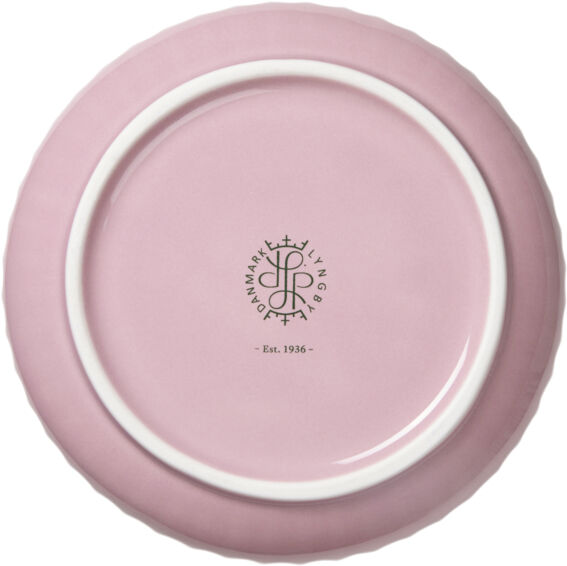 Lyngby Vase H25 cm rosa porcel&aelig;n