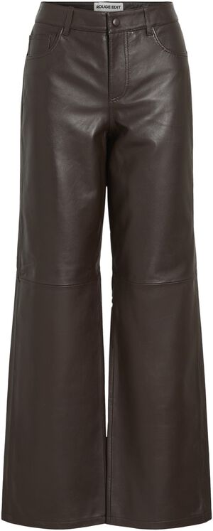 ROUCAMDEN RW S/F LEATHER TROUSERS