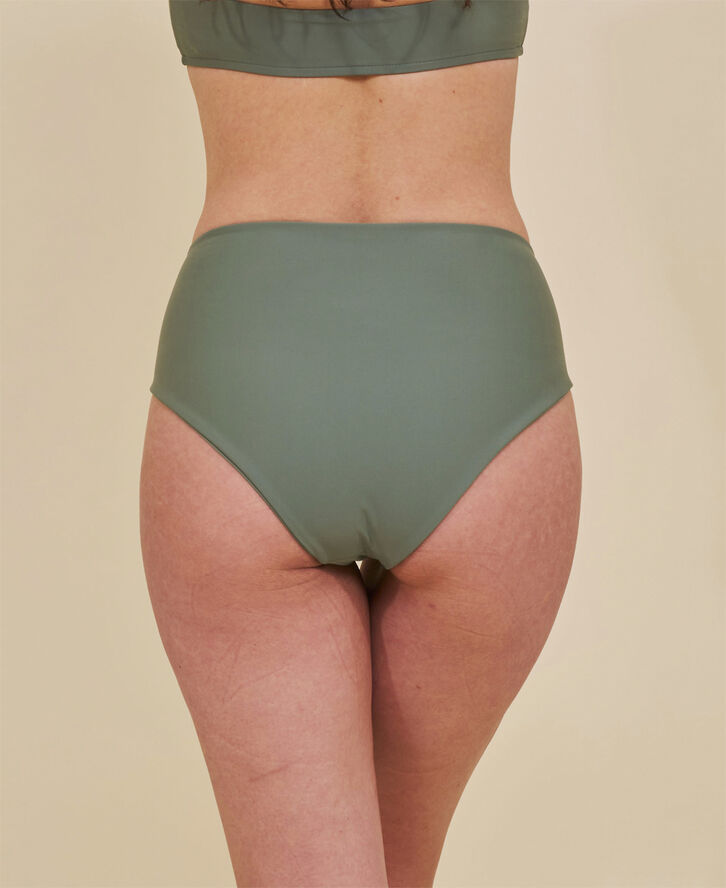 Ubud højtaljet bikini underdel - Teal