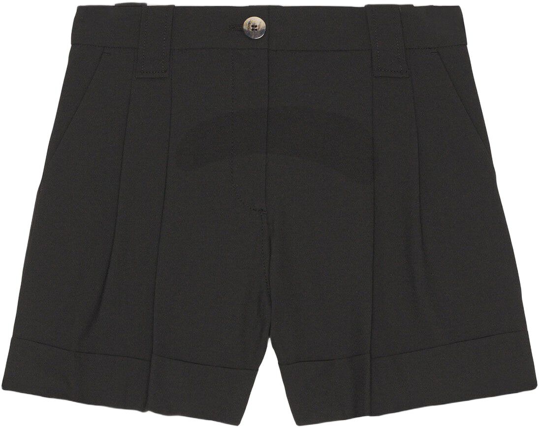 Drapey Melange Shorts