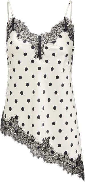 ONLBELLA STRAP SATIN LACE TOP WVN E