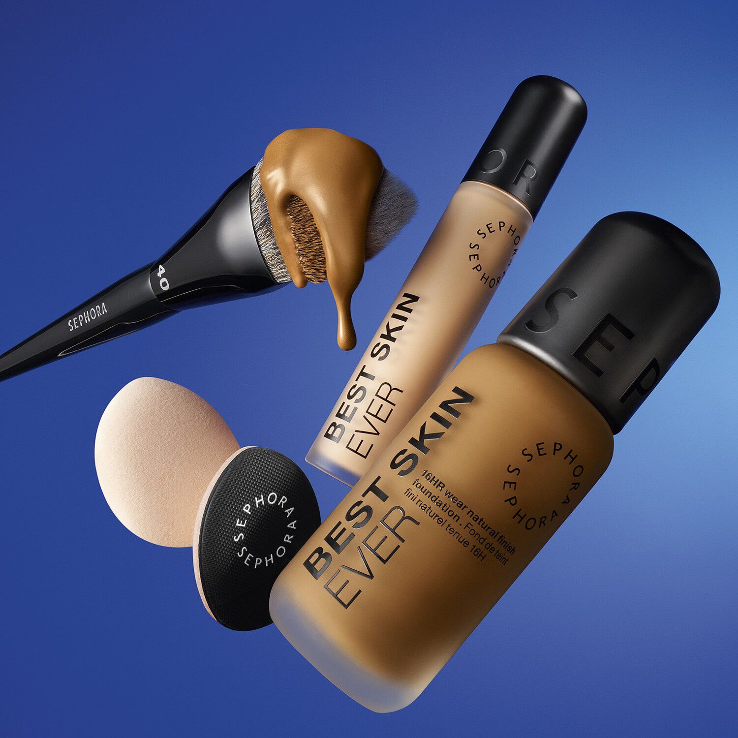 Pro-pensel - Pro Foundation-pensel 40