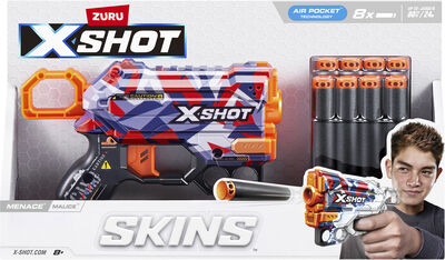 X-shot skins menace