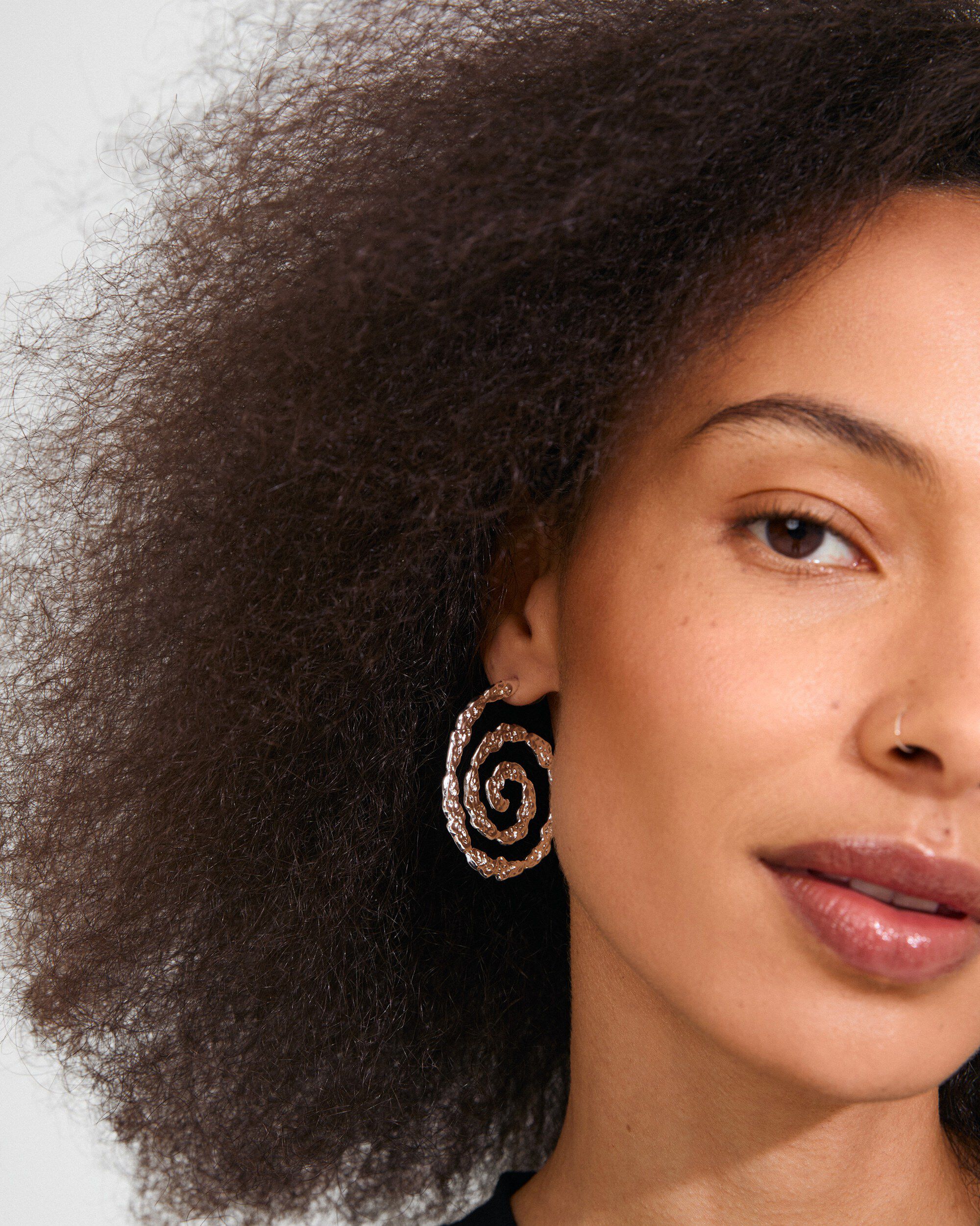 STILL earrings silver-plated