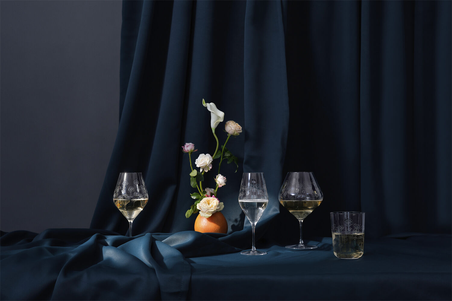 Flower Champagne - 2 pcs