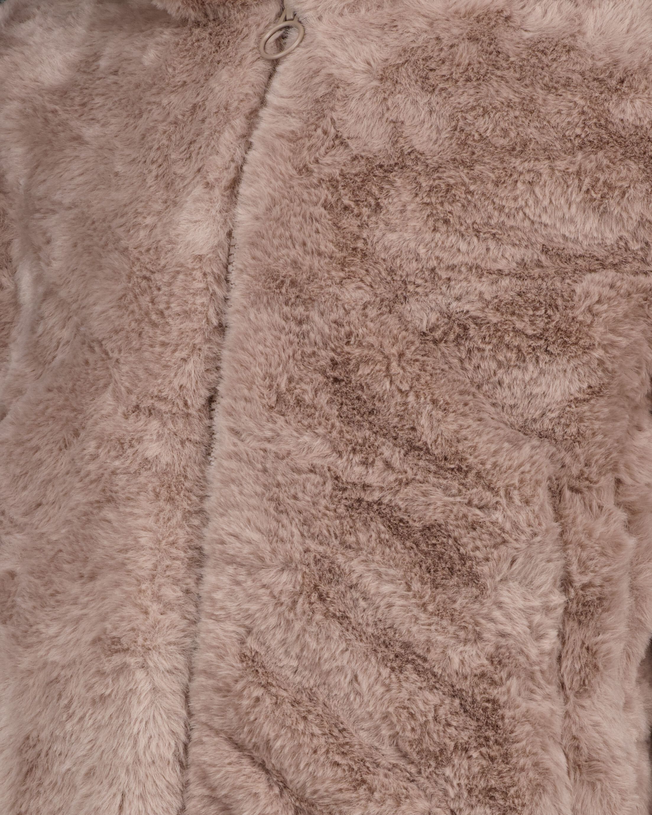 Furry Bomber Fleece Jakke