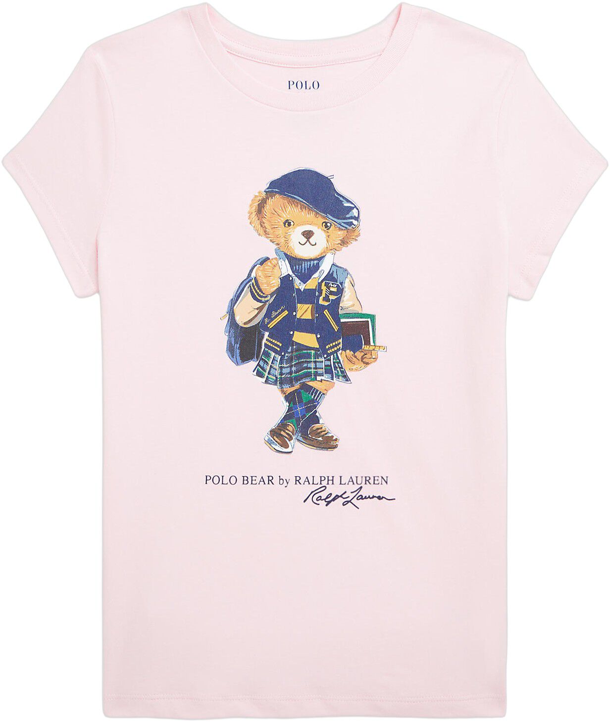 Polo Bear Cotton Jersey Tee Kids