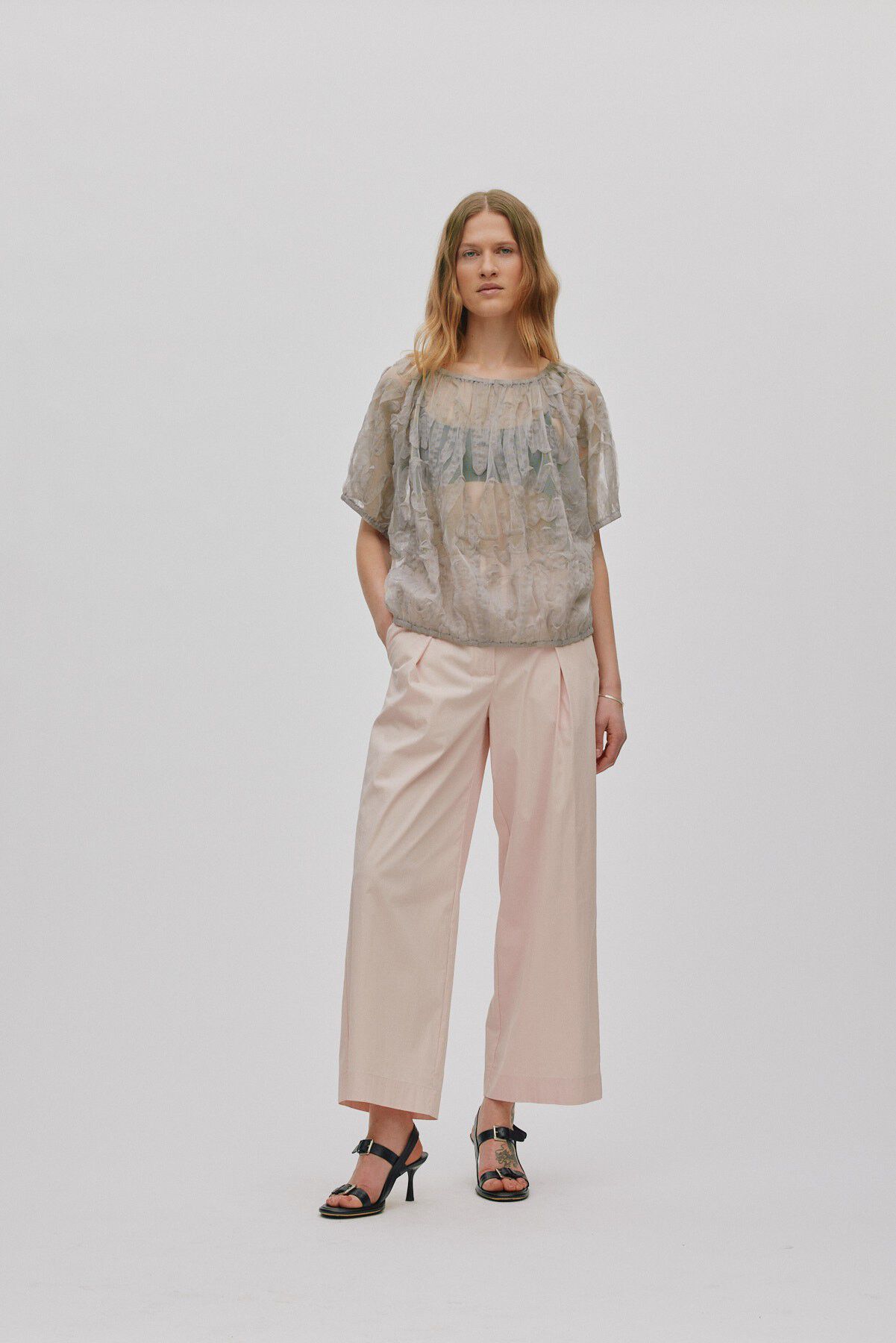 Splash netting elasticated top - De