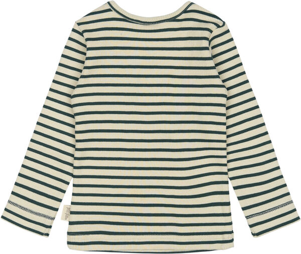 T-shirt L/S Modal Striped