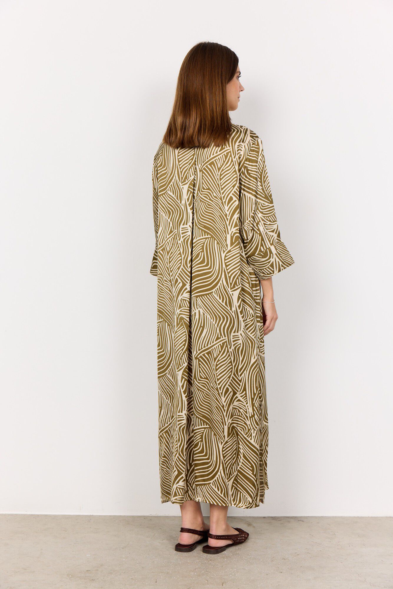 SC-SIGNORA 4 Kjole Oliven