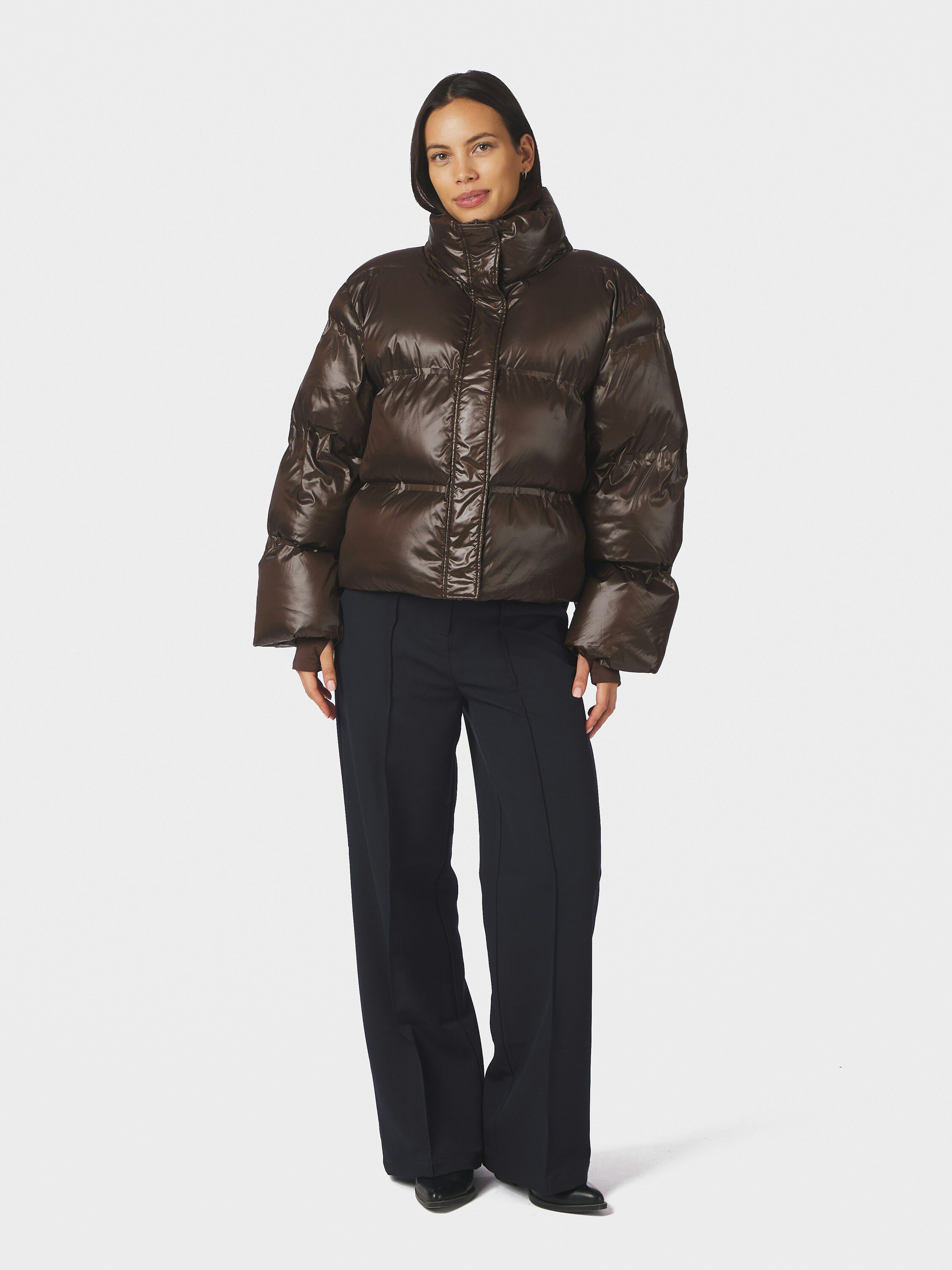 Rhea Shiny Puffer Jacket