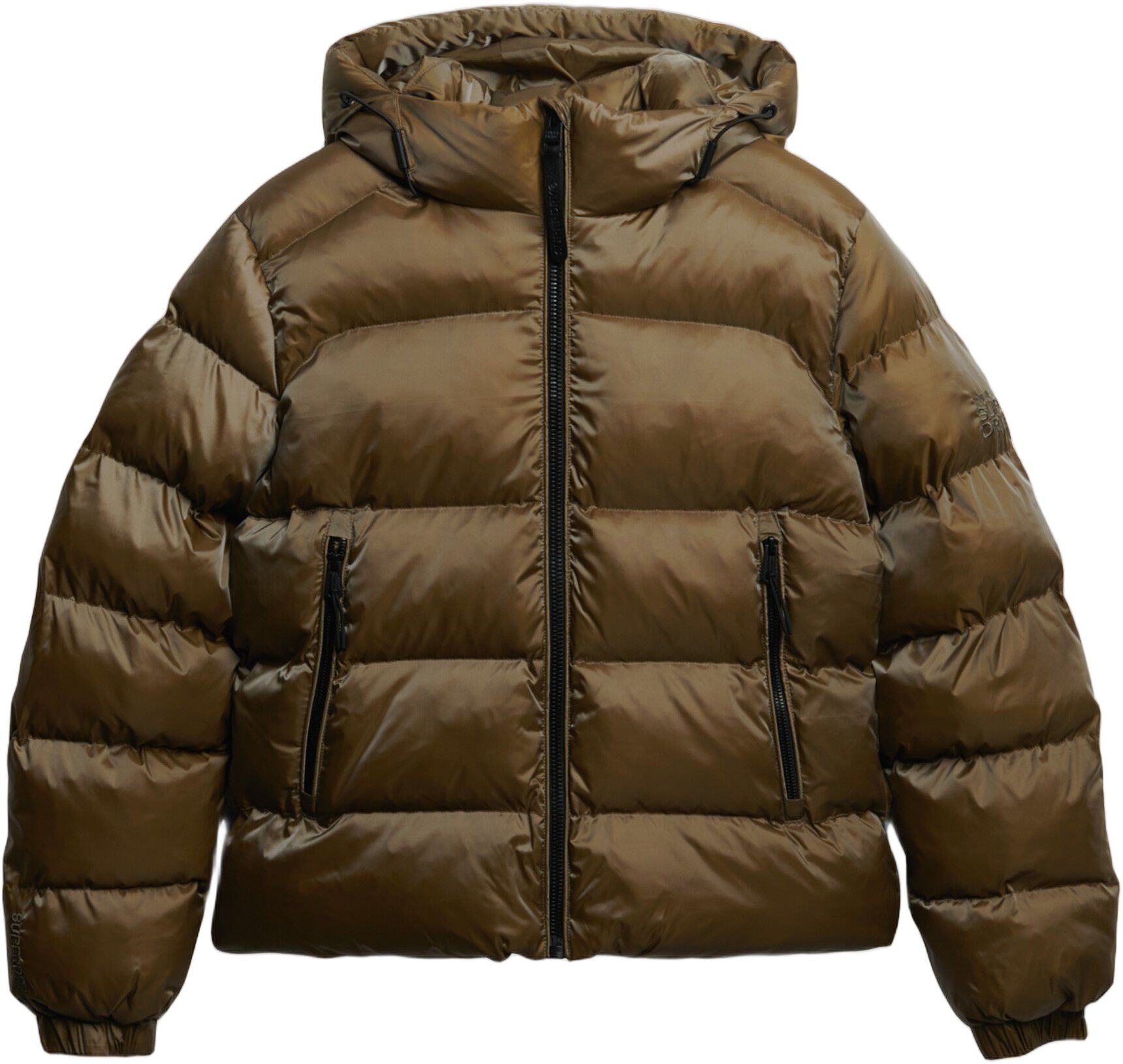 HOODED LUXE SPORTS PUFFER