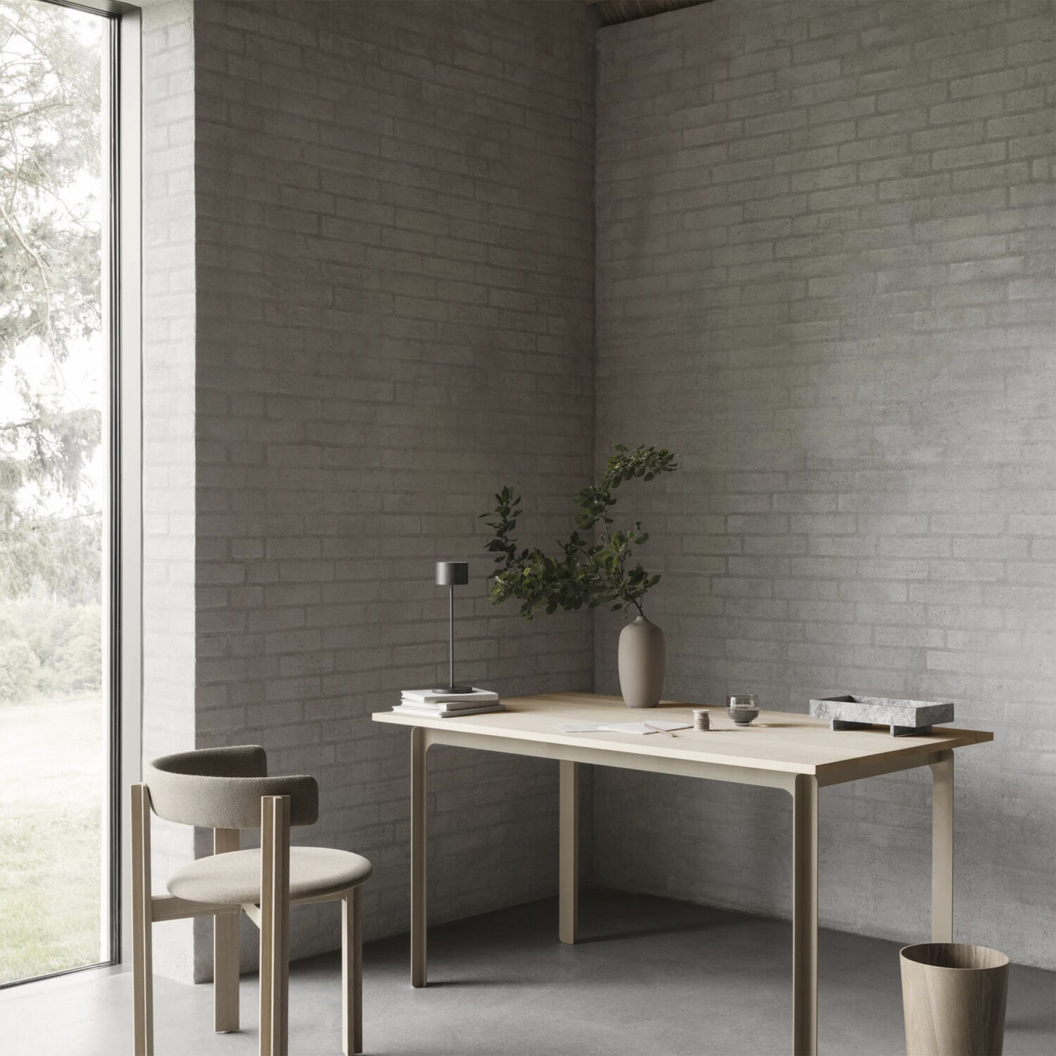 Waste paper basket -WILO- Round shape