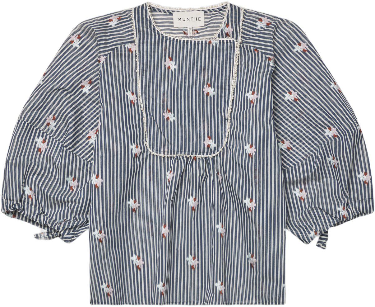 PRISTINA Organic Cotton Blend Blouse