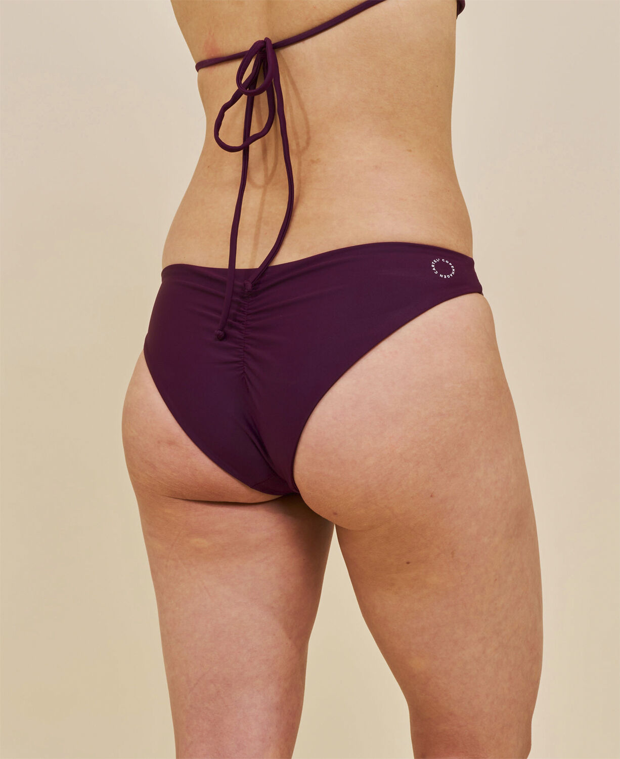 Batur rynket bikini underdel