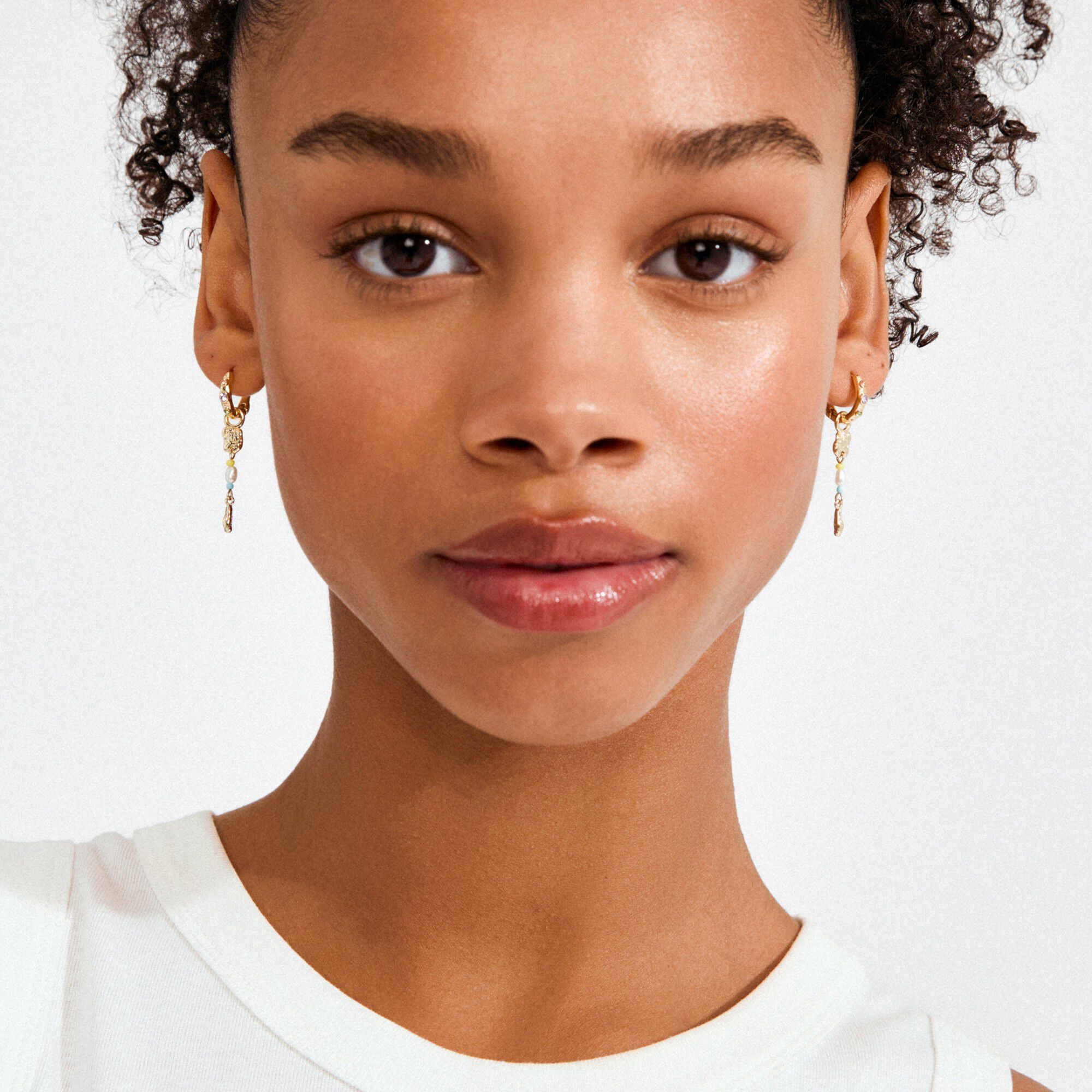 ELLINGTON &oslash;reringe guldbelagt